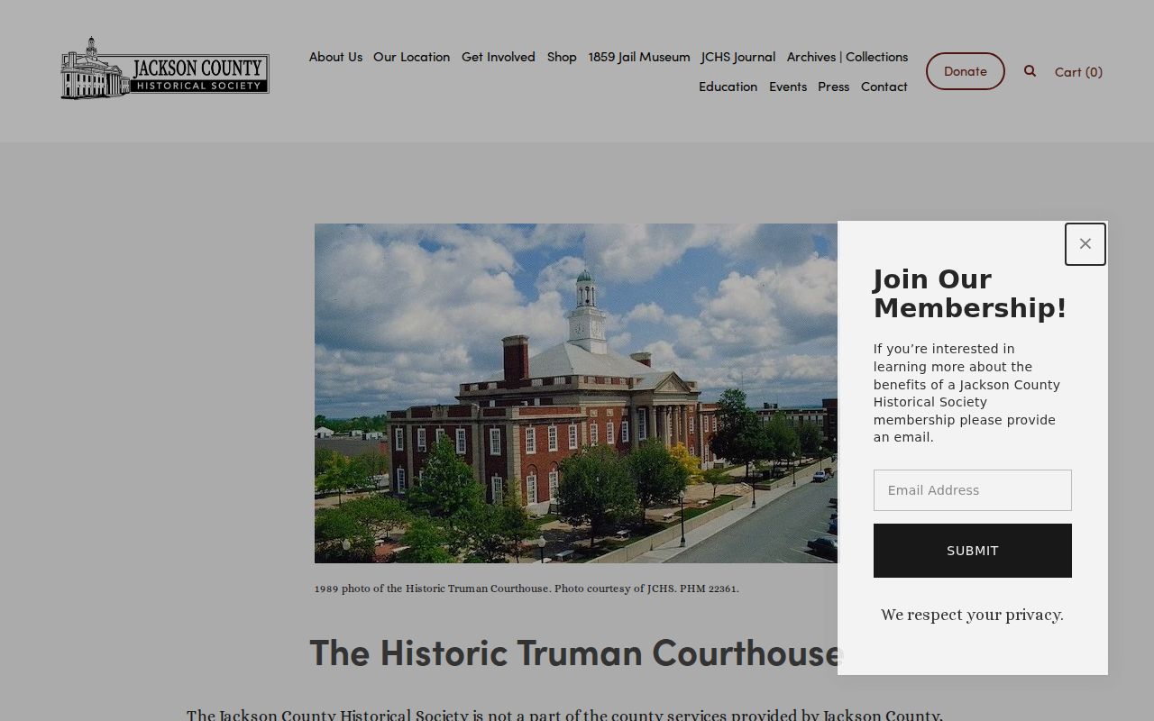 Kansas City city directory archive route at the Historic Truman Courthouse
