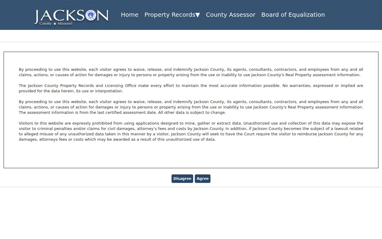 Kansas City residents directory Jackson County property search
